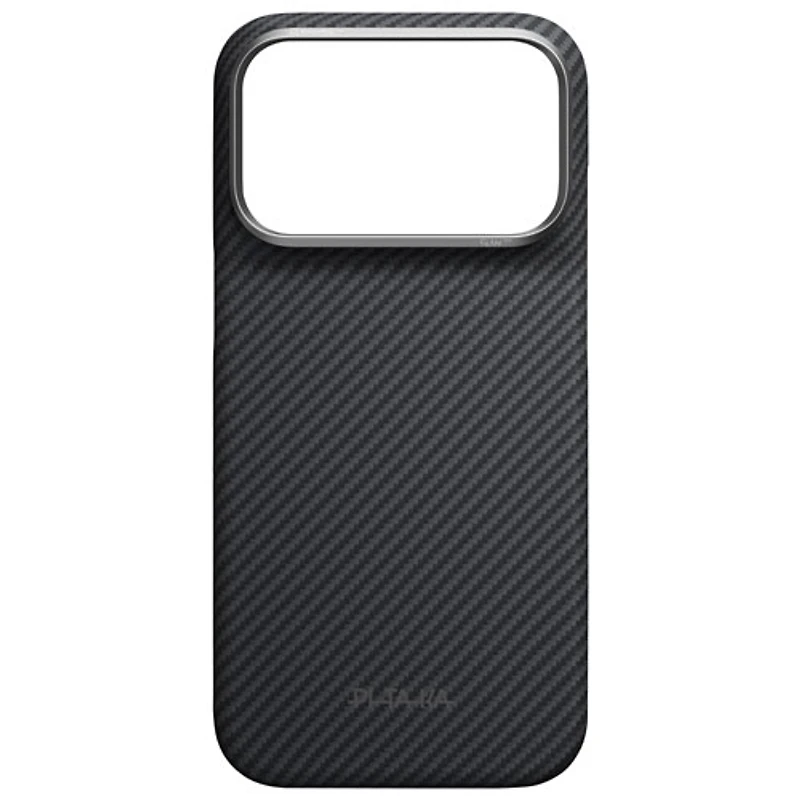 Pitaka Edge Fitted Hard Shell Case with MagSafe for iPhone 18 Pro - Black