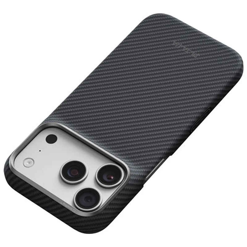 Pitaka Edge Fitted Hard Shell Case with MagSafe for iPhone 18 Pro - Black
