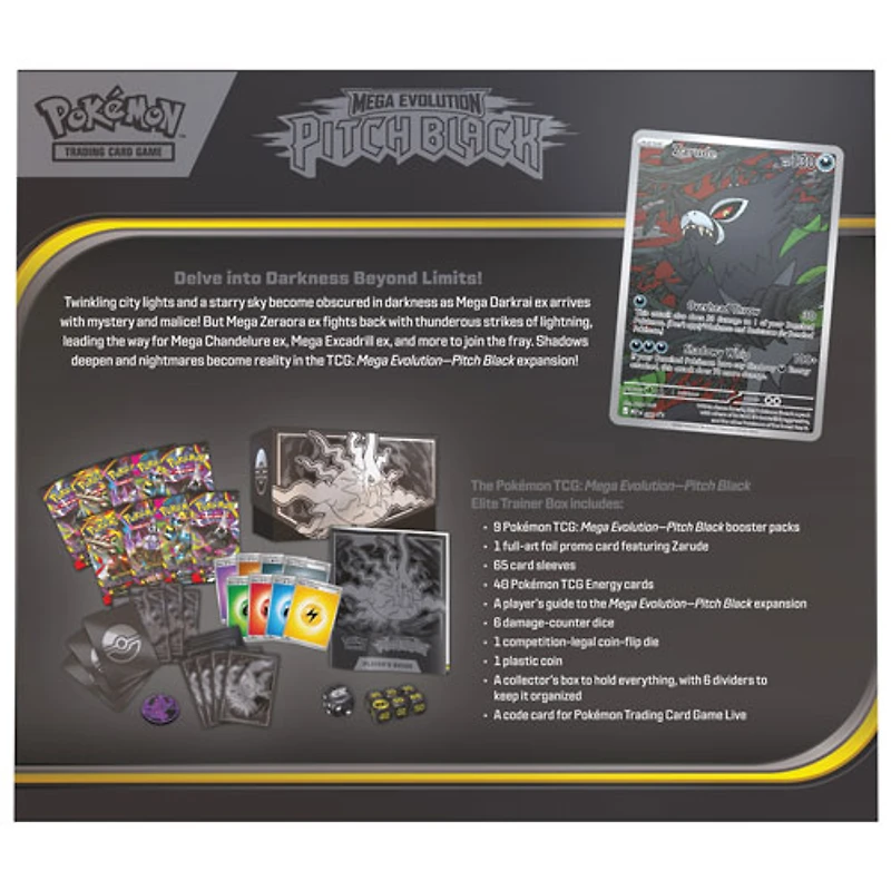 Pokémon TCG: Mega Evolution Pitch Black Elite Trainer Box