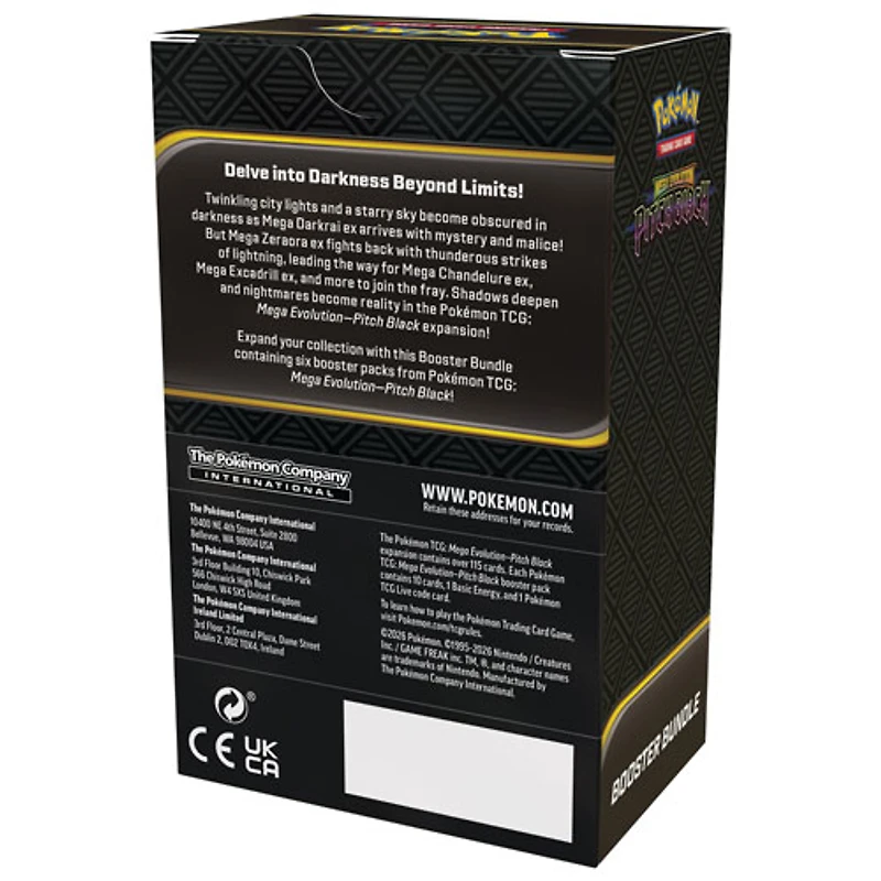 Pokémon TCG: Mega Evolution Pitch Black Booster Bundle