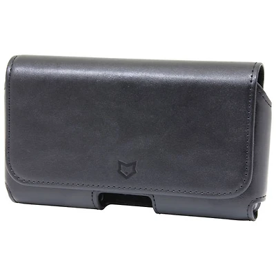 Wolf XXL Universal Adjustable Horizontal Leather Holster - Black