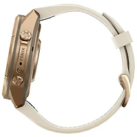 Garmin fēnix 9 Pro 43mm Sapphire AMOLED GPS Multisport Smartwatch - Gold / Cream / French Grey