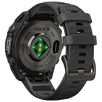 Garmin fēnix 9 47mm Sapphire AMOLED GPS Multisport Smartwatch - Carbon Grey / Black