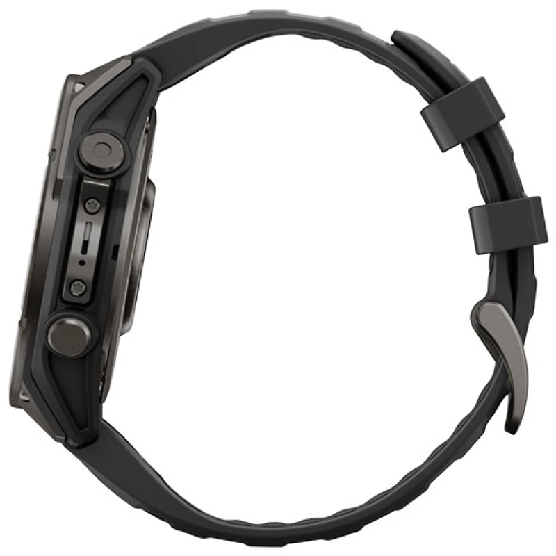 Garmin fēnix 9 47mm Sapphire AMOLED GPS Multisport Smartwatch - Carbon Grey / Black