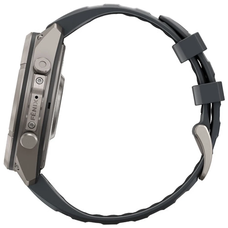 Garmin fēnix 9 Pro 47mm Sapphire AMOLED GPS Multisport Smartwatch - Silver / Graphite / Black