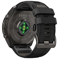 Garmin fēnix 9 Pro 51mm Sapphire AMOLED GPS Multisport Smartwatch - Carbon Grey / Black / Pebble Grey