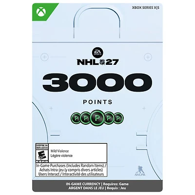 EA Sports NHL 27 3000 Points (XBOX Series X|S) - Digital Download
