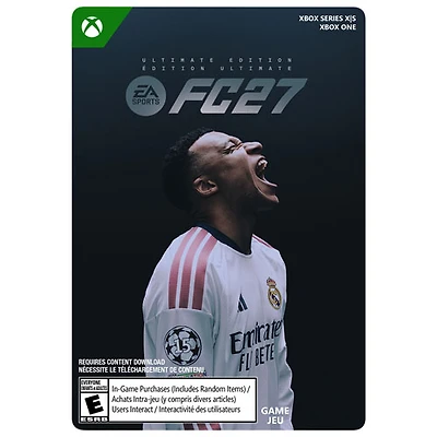 EA Sports FC 27 Ultimate Edition (XBOX Series X|S / XBOX One) - Digital Download