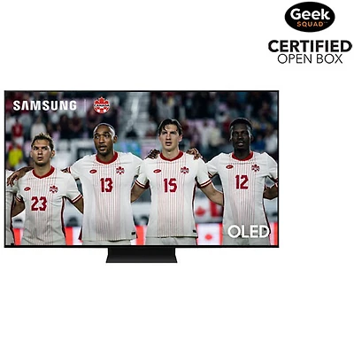 Open Box - Samsung 55" S90H 4K UHD OLED HDR+ 120Hz Vision AI Glare Free Tizen OS Smart TV (QN55S90HAEXZC) - 2026 - Great for Movies & Gaming