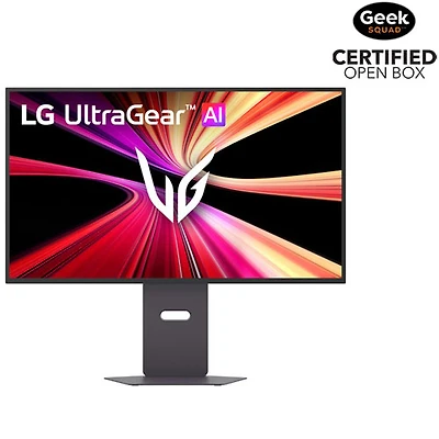 Open Box - LG UltraGear evo GX8 32" 4K UHD OLED Gaming Monitor (32GX870B) - 0.03ms GTG - 240Hz - DisplayHDR True Black 500