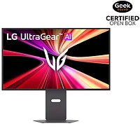 Open Box - LG UltraGear evo GX8 32" 4K UHD OLED Gaming Monitor (32GX870B) - 0.03ms GTG - 240Hz - DisplayHDR True Black 500
