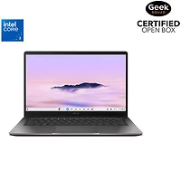 Open Box - ASUS Chromebook Plus CX14 14" Chromebook - Intel Core 3-N355 - 8GB LPDDR5 - 128GB eMMC - ChromeOS - Rock Grey