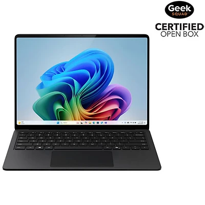 Open Box - Microsoft Surface Laptop 13.8" 120Hz Touchscreen Copilot+ PC Laptop - Snapdragon X2 Plus - 16GB LPDDR5x - 512GB SSD - Windows 11 Home - Black - English