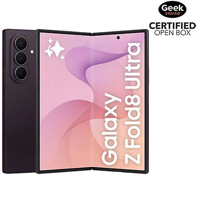 Open Box - Samsung Galaxy Z Fold8 Ultra 5G 256GB - Violet Shadow - Unlocked