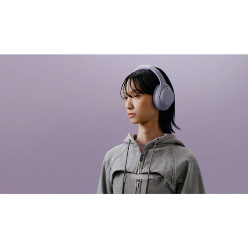 Sony WH-1000XM4C Over-Ear Noise Cancelling Bluetooth Headphones (2nd Gen) - 27 Hour Playtime, Fast Charging, Lavender