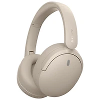 Sony WH-CH730N Over-Ear Noise Cancelling Bluetooth Headphones - 50 Hour Playtime, Fast Charging, Oat