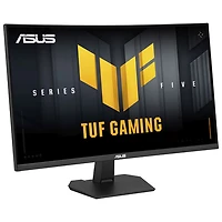 Moniteur de jeu incurvé ASUS TUF à DEL VA FHD 280 Hz, 1 ms GtG et FreeSync de 27 po (VG27VQM5F) - Noir