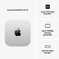 Apple Mac mini 256GB (MHQK4VC/A) Apple M6 12-Core CPU / 12-Core GPU / 16GB RAM Computer