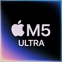 Ordinateur Apple Mac Studio 1 To (MHL74VC/A), processeur Apple M5 Ultra à 30 cœurs / processeur graphique à 64 cœurs / 96 Go de mémoire vive