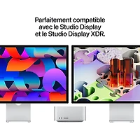 Ordinateur Apple Mac Studio 1 To (MHL74VC/A), processeur Apple M5 Ultra à 30 cœurs / processeur graphique à 64 cœurs / 96 Go de mémoire vive