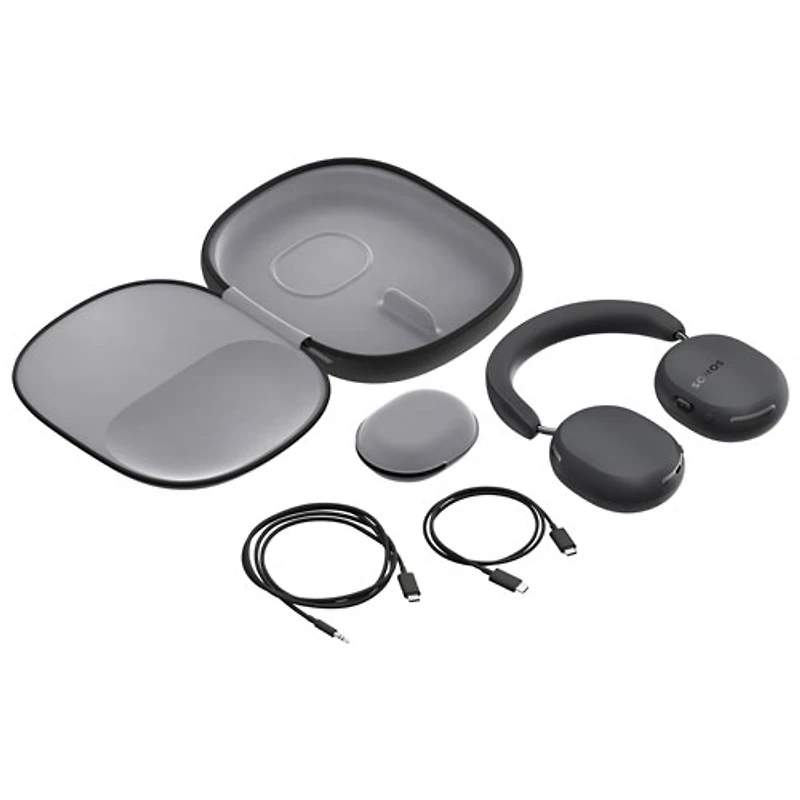 Sonos Ace Ultra Over-Ear Noise Cancelling Bluetooth Headphones - with Built-in Mic, Black