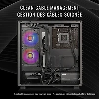 Ordinateur de jeu Thermaltake LCGS View - RTX 5060, AMD Ryzen 7 5700, mémoire de 16 Go, SSD de 1 To, Windows 11 - Anglais