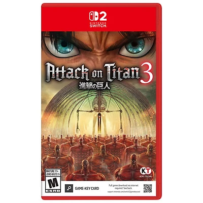 Attack on Titan 3 Édition de lancement SteelBook (Switch 2)