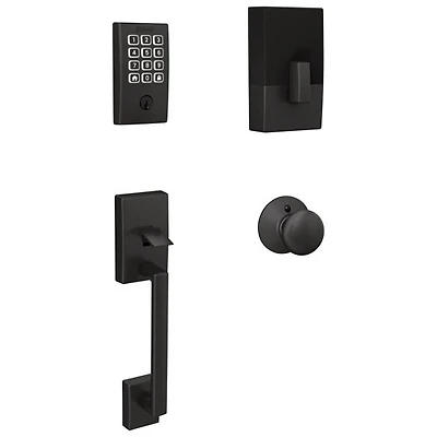 Schlage Arrive Smart WiFi Deadbolt Smart Lock Combo - Matte Black