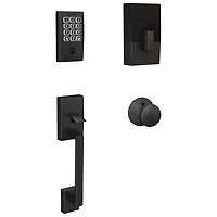 Schlage Arrive Smart WiFi Deadbolt Smart Lock Combo - Matte Black