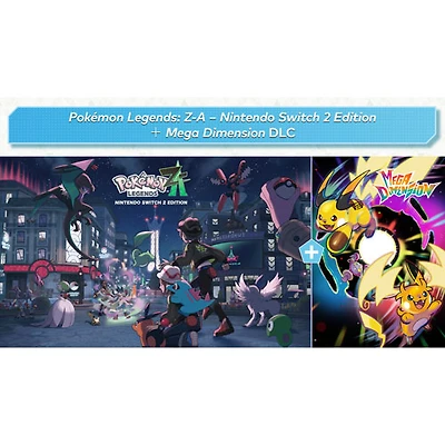 Pokémon Legends: Z-A Nintendo Switch 2 Edition + Mega Dimension DLC (Switch) - Digital Download