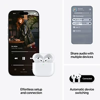 Apple AirPods 5 In-Ear Active Noise Cancelling True Wireless Earbuds with USB-C Charging Case