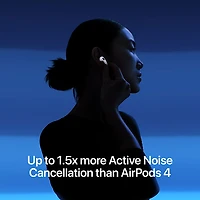 Apple AirPods 5 In-Ear Active Noise Cancelling True Wireless Earbuds with USB-C Charging Case
