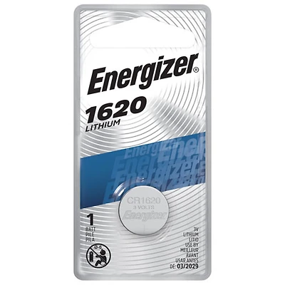 Energizer 3V CR-1620 Battery (ECR1620BP)
