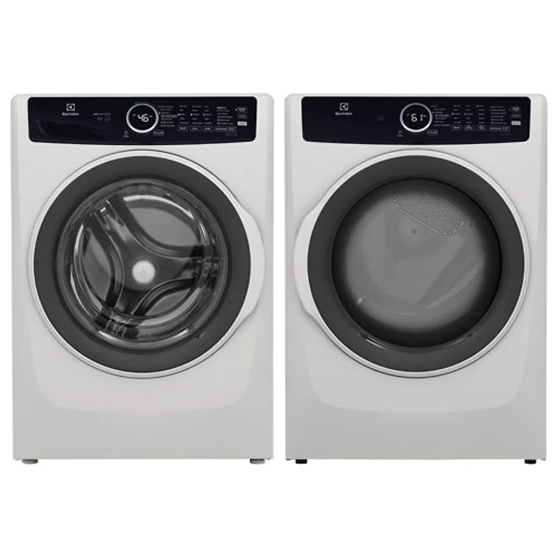 Electrolux 5.2 Cu. Ft. HE Front Load Steam Washer & 8.0 Cu. Ft. Electric Steam Dryer