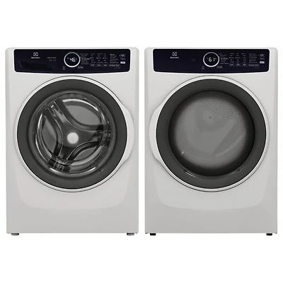 Electrolux 5.2 Cu. Ft. HE Front Load Steam Washer & 8.0 Cu. Ft. Electric Steam Dryer