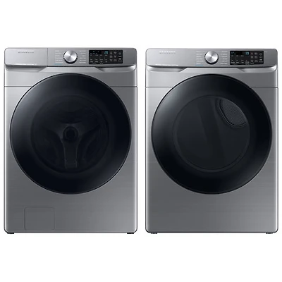 Sécheuse électrique à vapeur et laveuse à vapeur à chargement frontal HE de Samsung - Platine