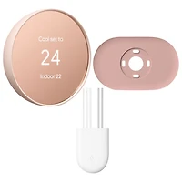Google Nest Wi-Fi Smart Thermostat with Trim Kit & Power Connector