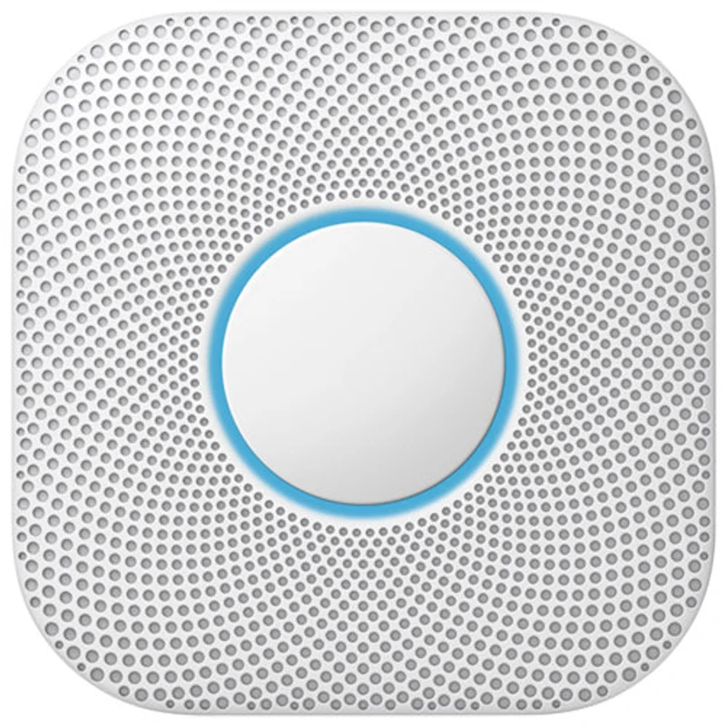 Google Home Safety Bundle - Nest Protect Wi-Fi Smoke & Carbon Monoxide Alarm 2-pack & Insignia Headphone Adapter 