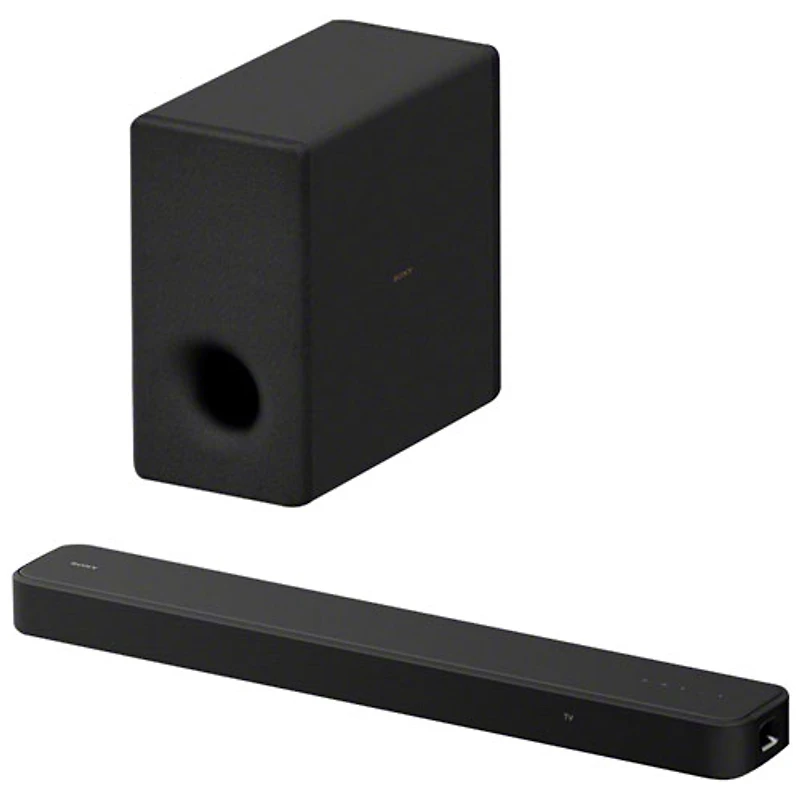 Barre de son 3.1 canaux Dolby Atmos HT-S2000 et haut-parleur d'extrêmes graves de 200 W de Sony - Noir