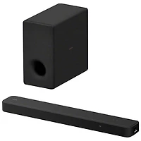 Barre de son 3.1 canaux Dolby Atmos HT-S2000 et haut-parleur d'extrêmes graves de 200 W de Sony - Noir