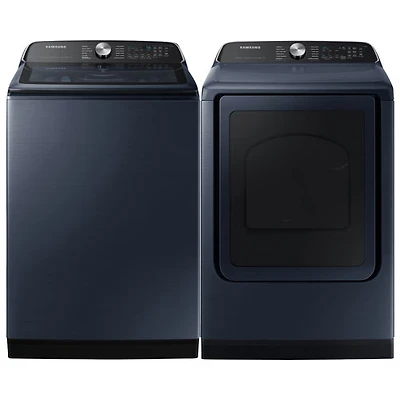 Samsung 6.2 Cu. Ft. Top Load Washer & Electric Steam Dryer