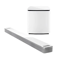 Bose Smart Ultra 5.1.2 Channel Sound Bar & Module 700 Subwoofer - Arctic White