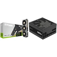 ZOTAC Gaming GeForce RTX 5070 Ti Solid SFF OC 16GB GDDR7 Video Card & Corsair 850-Watt Power Supply