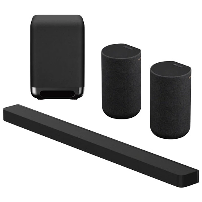 Sony BRAVIA Theatre Bar 9 Sound Bar with Dolby Atmos, Wireless Subwoofer, and Pair of Rear Speakers