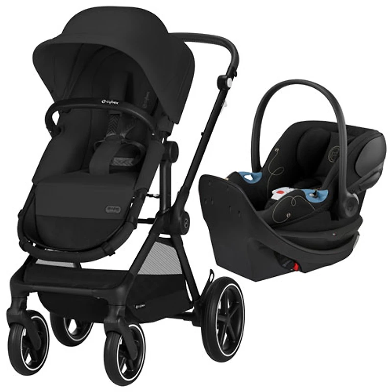Cybex EOS Lux Convertible Stroller with Aton G Swivel Rear - Facing Infant Car Seat