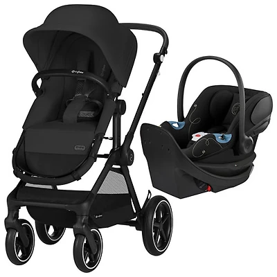 Cybex EOS Lux Convertible Stroller with Aton G Swivel Rear - Facing Infant Car Seat