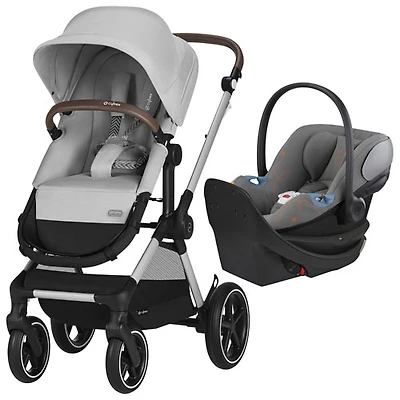 Cybex EOS Lux Convertible Stroller with Aton G Swivel Rear - Facing Infant Car Seat
