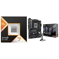 AMD Ryzen 7 9800X3D 8-Core 5.2GHz AM5 Processor & ASUS TUF Gaming B850-Plus Wi-Fi 7 ATX AM5 DDR5 Motherboard