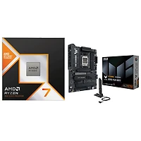 AMD Ryzen 7 9800X3D 8-Core 5.2GHz AM5 Processor & ASUS TUF GAMING X870E-PLUS Wi-Fi 7 AM5 DDR5 Motherboard