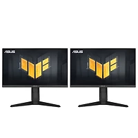 Moniteurs de jeu DEL IPS HD intégrale GàG G-Sync FreeSync de 23,8 po TUF d'ASUS - Paire